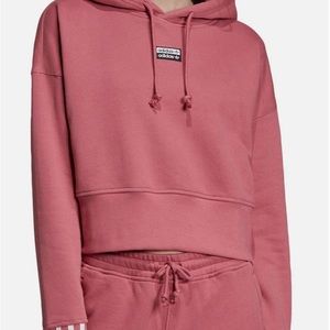 Adidas cropped hoodie